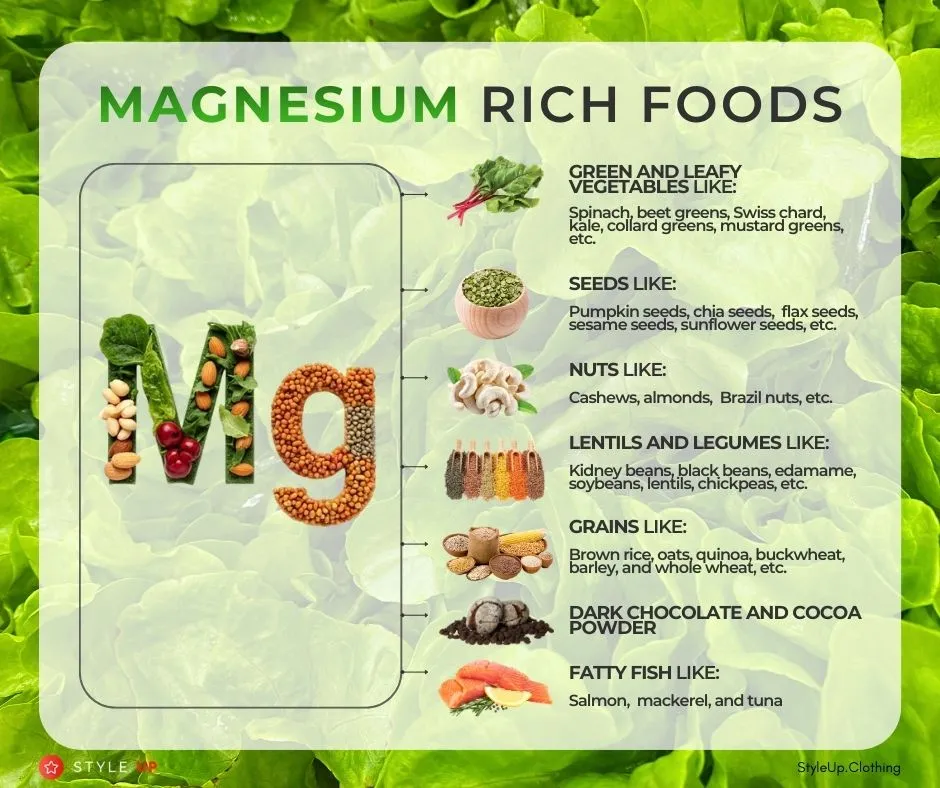 1. STYLEUP_GUIDE_HEALTH_AND_BEAUTY_TIPS_Magnesium_Rich_Foods_Which_Foods_Contain_The_Most_Magnesium_Magnesium_Content_In_Foods